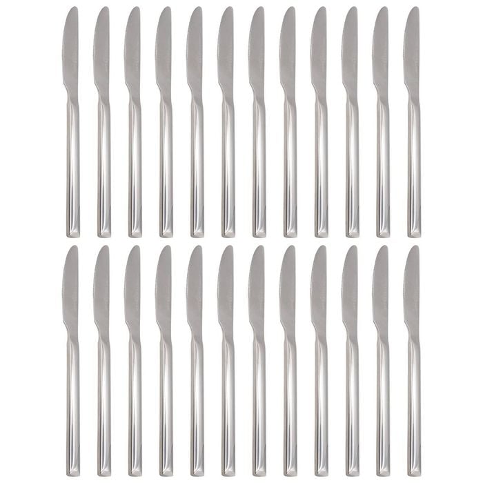 Tondo Stainless Steel Dinner Knives - 23cm - Pack of 24