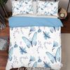 3D Blue Butterfly Quilt Cover Set Bedding Set Pillowcases 58