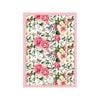 Floral Garden Decorative Pink Kitchen Cooking Tea Towel