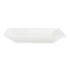 Olympia Whiteware Square Plates Wide Rim 250mm 6 Pack Porcelain Dinnerware Tableware