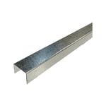 Australian Handyman Supplies 21 x 15 x 0.4mm 3m Galvanised Steel Corrugated Capping - galvanised