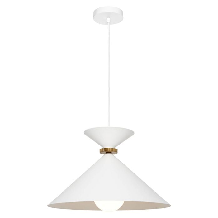 Cougar Lighting Julia Pendant Light White Large