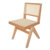 Sk Designer Living | Replica Pierre Jeanneret Chandigarh Dining Chair | Natural