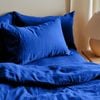 Doux Pure Linen Sheet Set King - Indigo