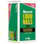 Selleys Liquid Nails 320g Construction Adhesive - 6 Pack