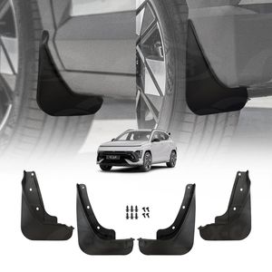 Mud Flaps Splash Guards For Hyundai Kona 2023-onwards Mudguard Fender Front And Rear Set Of 4