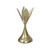 Aura Leaves Taper Candleholder 14x32cm