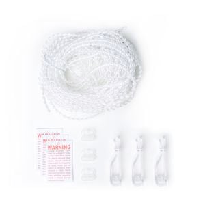 Windoware 10m White Plastic Roller Blind Chain Replacement Kit