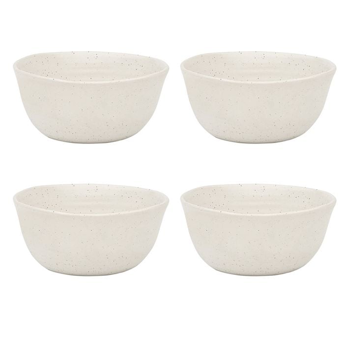 4PK Ecology Ottawa Calico Stoneware Noodle Bowl 15.5cm