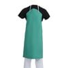 Whites Bib Apron Heavy Duty Waterproof Green 1067x914mm Pvc Nylon Commercial Kitchen Hospitality