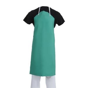 Whites Bib Apron Heavy Duty Waterproof Green 1067x914mm Pvc Nylon Commercial Kitchen Hospitality