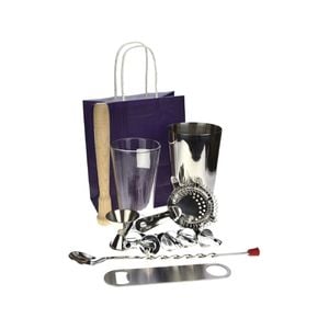 10 Piece Boston Shaker Set With A Free Bar Blade Cp