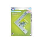 Zenith Corner Brace Bracket 100mm ZP 4pk