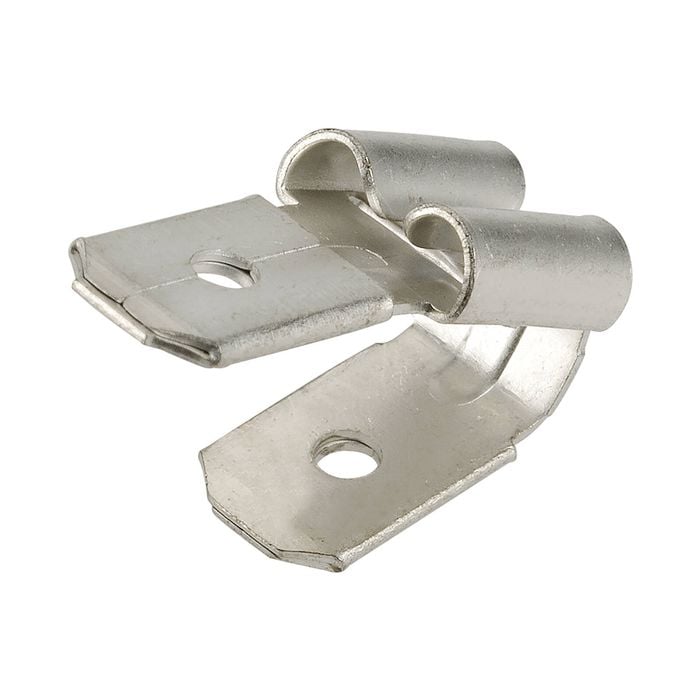 Narva 6.3 x 0.8mm 1/4" Non-Insulated 2-Way Male/Female Connector - 17 Pack