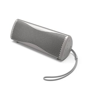 KEF MUO Portable Bluetooth Speaker Silver Dusk