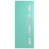 Hume 2340 x 820 x 40mm Entrance Door Newington Translucent Glass XN2