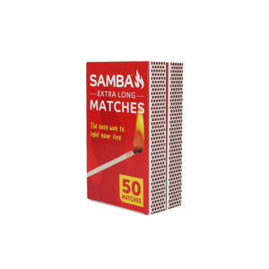 Samba 90mm Matches - 2 Pack 