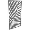 ProtectorAl 300-940 x 941-1840mm Light Charcoal Palm Framed Composite Decorative Panel