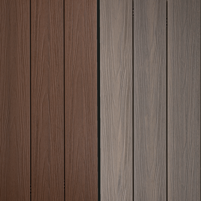 Ekodeck 137 x 23mm 5.4m Sand Dune / Honey Oak Composite Flame Fighter Decking