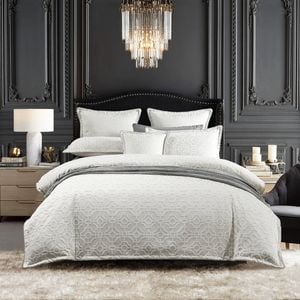 Renee Taylor Regalia Collection Balmoral Geometric Quilt Cover Set Super King