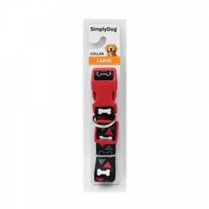 Simply Dog Heat Transfer Pattern Collar Large