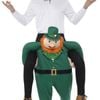 Piggyback Paddy's Leprechaun Adults Fancy Dress Costume - One Size