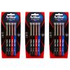 3x 4pc Artline Fineline 200 Fine 0.4mm Width School Drawing Assorted Writing Pen