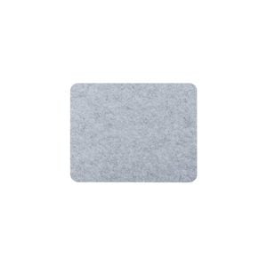 Desky Cork/felt Desk Pad - Small - 28x22cm / Light Grey
