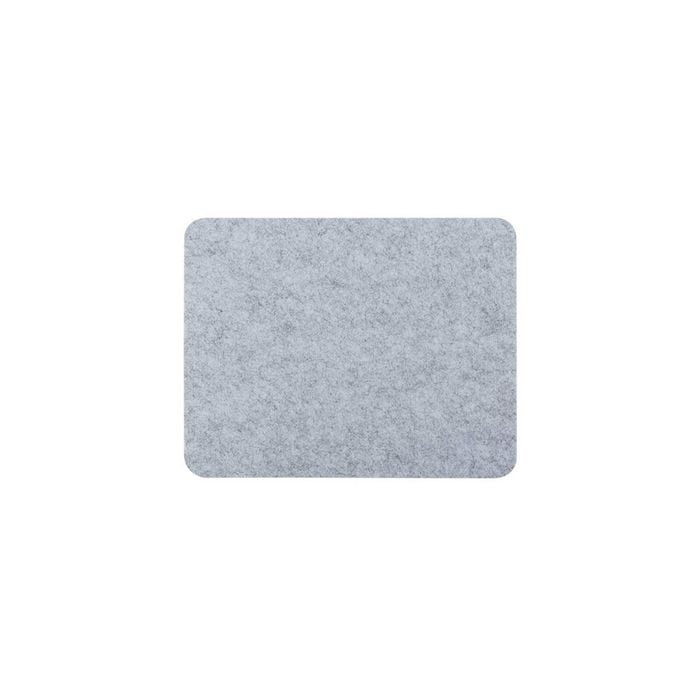 Desky Cork/felt Desk Pad - Small - 28x22cm / Light Grey