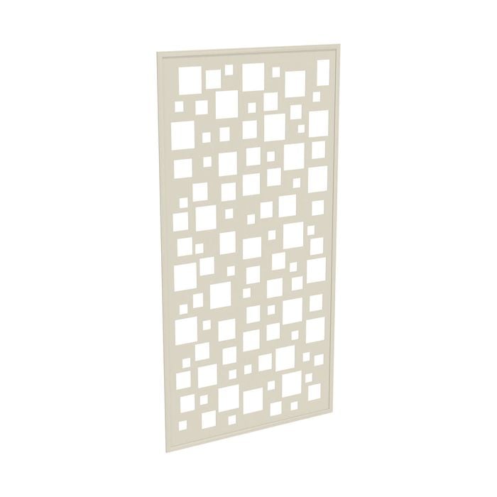 ProtectorAl 300-940 x 941-1840mm Surfmist Squares Framed Composite Decorative Panel