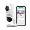 Oricom OBHDUAL Smart Baby Video HD Dual Camera Motorised Pan Tilt