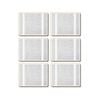 Cinnamon Placemats Cork Backed Set of 6 Hamptons