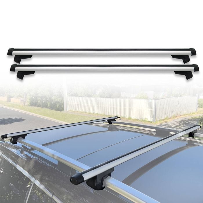 AUSGO Car Roof Rack for Peugeot 307 2002-2008 Cross Bars 80kgs