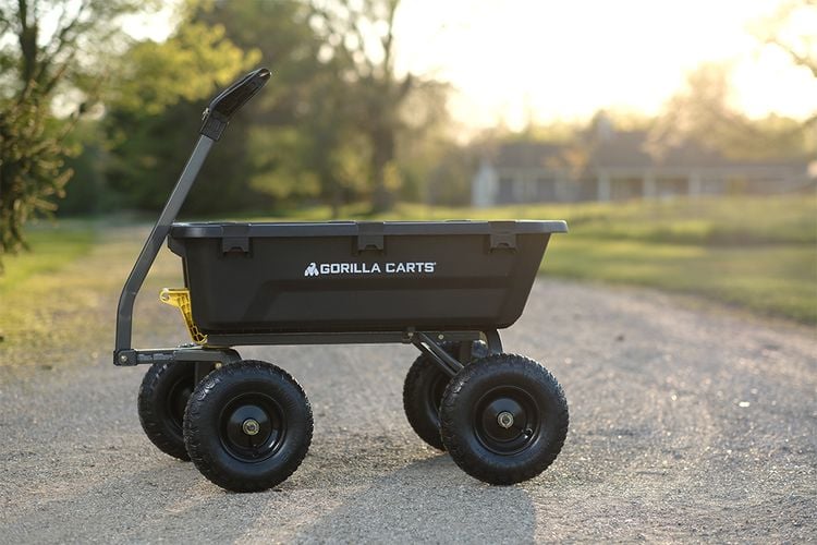 Side view of a Gorilla Cart