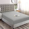 2000TC Ultra Soft Super King Fitted Sheet Set- Silver Gray