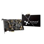 ASUS Xonar AE 7.1 PCIe Gaming Sound Card 192kHz/24-bit Hi-Res Audio Quality, 150ohm headphone amp, High-quality DAC, Exclusive E
