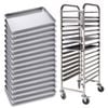 SOGA 15-Tier Gastronorm Trolley with 60x40cm Baking Tray