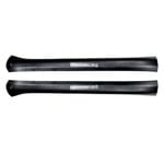 Carbon Fiber Style Front Door Sill Protector for Tesla Model Y 2021-2024 Door Entry Guard