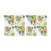 2x 4pc Lvd Mediterranean Seaside Square Ceramic Coaster Set 10x10cm
