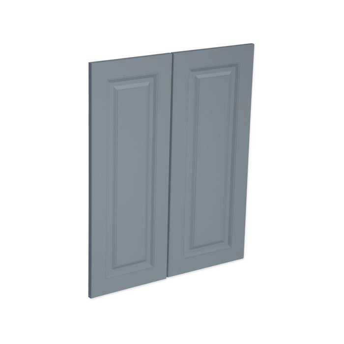 Kaboodle Danish Blue Heritage Corner Wall Cabinet Doors - 2 Pack
