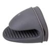 2pc Appetito Heat Resistant Silicone Oven Mitts W/ Ridgid Grips Set Grey