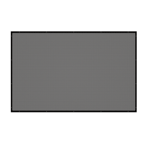 Rapid 890 x 1190mm Black 9mm Round Hole Perforated Sheet