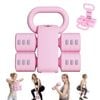 Fohoa Adjustable Kettlebell Set 4-in-1 Convertible Free Weights For Home Gym