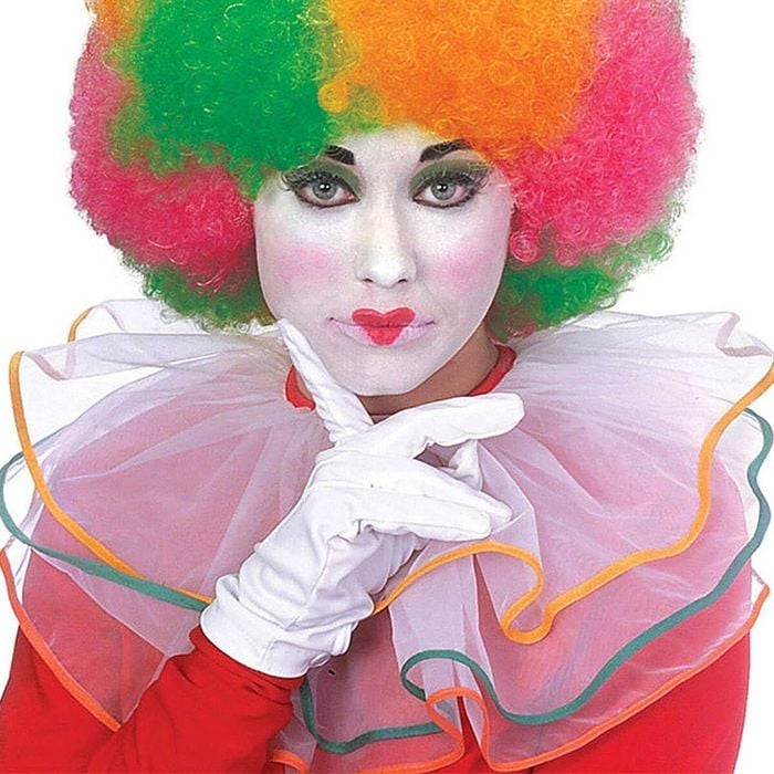 Forum Novelties Afro Rainbow Neon Wig Adult Novelty Dress Up Hair Accessory