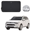 Front Windscreen Sun Shade for Mitsubishi Outlander 2018 - 2021 (ZJ/ZK/ZL) - Standard 150 x 85 cm - Black