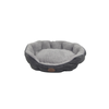 Yes4pets Blue/grey Washable Fleece Soft Pet Bed - Large