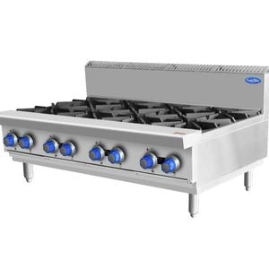 Cookrite 224mj/h Open 8 Burner Cook Tops Ng At80g8b-c-ng