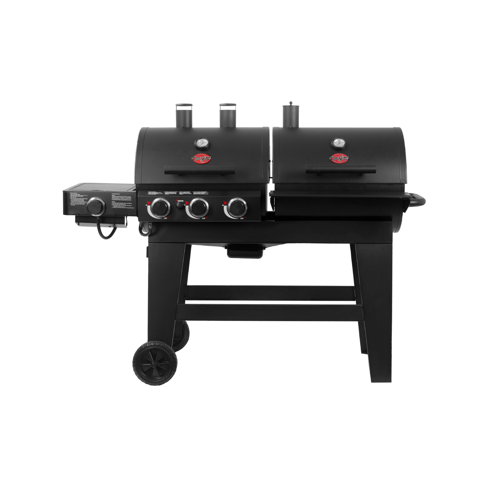 Char Griller Double Dual Function Gas and Charcoal BBQ POL Bunnings Australia