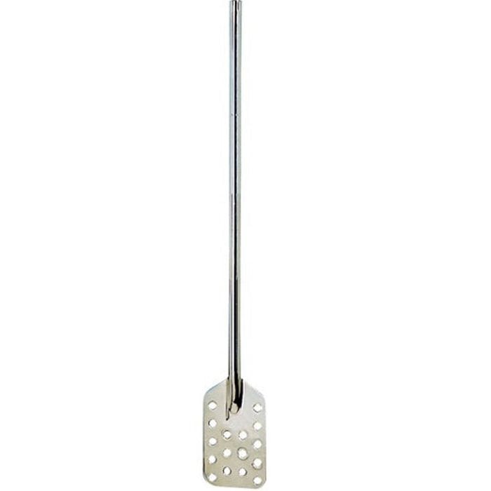 Matfer Bourgeat Stainless Steel Giant Spatula - Perforated, 1000mm