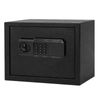 Levede Fireproof Safe Box with LED Light Alarm USB Steel for Home Use Black